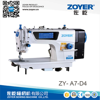 ZY-A7-D3 Zoyer Screen Touch Drive Drive Auto Trimmer Alta velocidade Lockstitch Industrial Máquina de costura