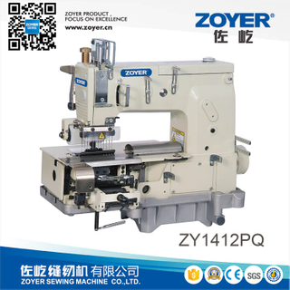 ZY1412PQ Zoyer 12-agulha máquina de cama plana para shirring simultânea
