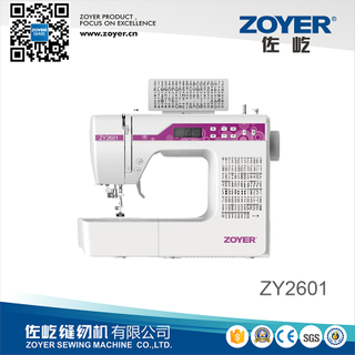 Máquina de costura doméstica multifuncional ZY-2601 ZOYER
