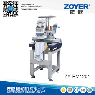 ZY-EM1201 máquina de bordar de 12 agulhas de cabeça única